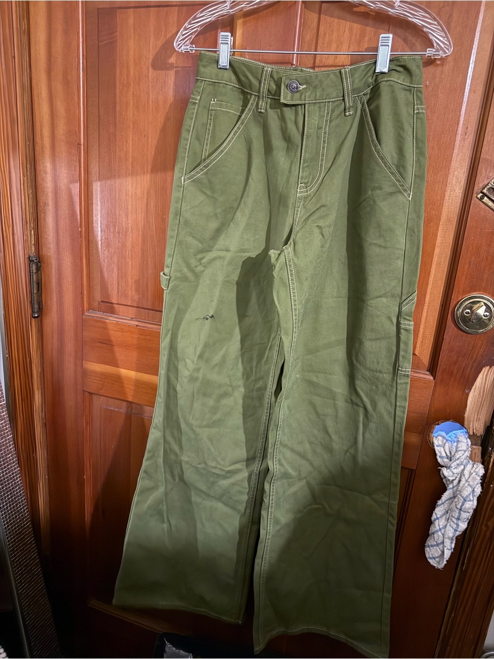 Forever 21 Olive Green Cargo Pants
